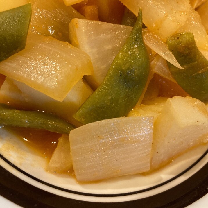 大根とたまねぎといんげんとじゃがいものカレー風味煮 レシピ 作り方 By Tommeg12 楽天レシピ 大根とたまねぎといんげんとじゃがいものカレー風味煮 レシピ 作り方 By Tommeg12 楽天レシピ